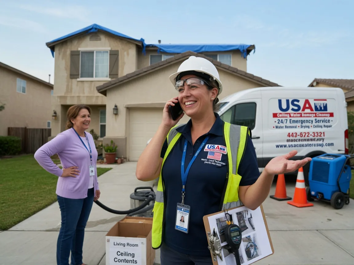 Ceiling Water Damage Restoration Almond, WI FAQs